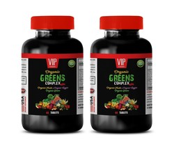 rich in phytonutrients - ORGANIC GREENS COMPLEX - anti aging vitamins 2B - £22.38 GBP