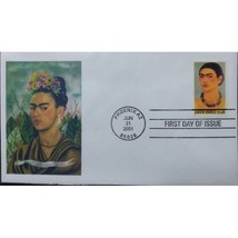 FDC 2001 Frida Kahlo First Day Of Issue Cover - £4.72 GBP