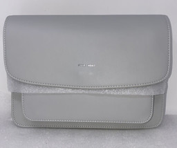 Pixie Mood Vegan Leather Zoe Crossbody Shoulder Bag Purse Handbag Grey NEW - £28.41 GBP