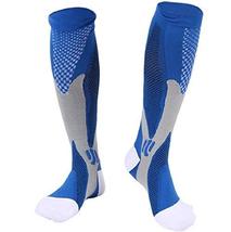 HardyDev Graduated Compression Socks for Women &amp; Men Boost Endurance Speed Perfo - £9.45 GBP