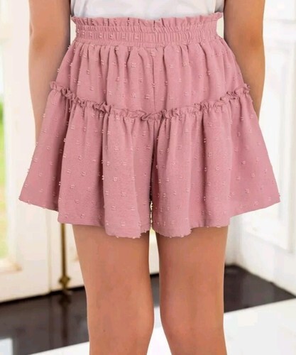 Girls Swiss Size 8-10 Dot Shorts Kid Paper Bag Shorts New With Tags Lot 6 Item image 6