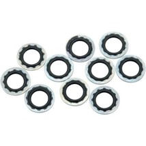 10 Pack of Drag Specialties DS-097015 7/16&quot; Banjo Bolt Sealing Washers - £9.54 GBP