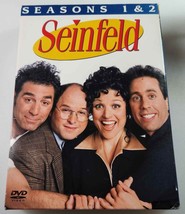 Seinfeld TV Series Season 1 &amp; 2 DVD Box Set Jerry Seinfeld 2004 - £3.95 GBP