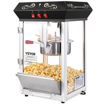 Popcorn Popper Machine Countertop Popcorn Maker 850W 8 Oz 48 Cups Black - $3,377.51 MXN