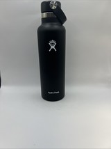 Hydro Flask 21 Oz Vacuum Insulated Stainless Steel Sports - Black - Boul... - $12.63