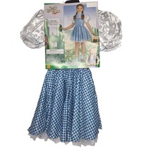 Wizard Of Oz Dorothy Halloween Rubies Child Costume Size Medium 8-10 - £33.94 GBP