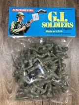 Plastic Soldiers Military Action Figures Tootsie Toy no. 6030 1990 USA Vintage - £14.05 GBP