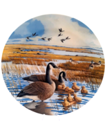The Family - Canadian Geese Collector Plate Bradford Exchange 1987 Plate... - £10.38 GBP
