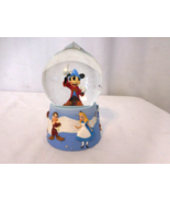 Disney Store Mickey Mouse Wizard Snow Globe Fantasia Sorcerer&#39;s Apprentice - £17.14 GBP