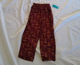 Gen2 Boy&#39;s Arizona State Sun Devils Cozy Burguy Pajama Pants L(14-16) - £15.21 GBP