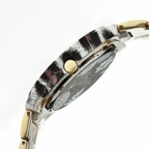 NEW Boum BM1302 Womens Bombe Date Cheetah Print/Gold 2 Tone Metal Bracelet Watch - £41.89 GBP