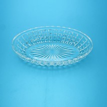 Imperial Monticello Glass Waffle Block Pickle Dish Oval 6 1/4&quot; - $12.18