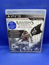 NEW! Assassin&#39;s Creed IV: Black Flag (PS3 PlayStation 3, 2013) Factory Sealed! - £8.67 GBP