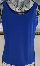 Easywear by Chico&#39;s ~ Women&#39;s Size 1 ~ Royal Blue in Color ~ Sleeveless Top - £17.73 GBP
