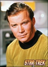 Star Trek: The Original Series James T. Kirk Portrait Magnet, NEW UNUSED - £3.12 GBP