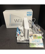 Wii Console with Wii Sports Nintendo System Complete In Box Bundle White... - £110.17 GBP