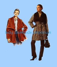 Womens Raglan Sleeve Swing Coat Jacket Dramatic Collar 32 to 55” Bust Petite to  - $24.95