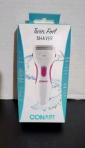 Conair Twin Foil Shaver 2 Floating Blades Pop Up Trimmer Wet/Dry New - £7.86 GBP