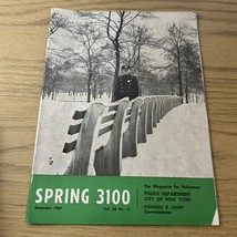 SPRING 3100 NYPD MAGAZINE NOVEMBER 1969 - $134.16 MXN