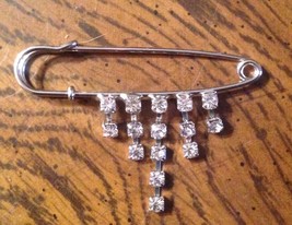 Rhinestone Stock Tie Pin Horse Show Ratcatcher Fox Hunting Eventing Dressage - $14.46