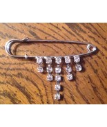 Rhinestone Stock Tie Pin Horse Show Ratcatcher Fox Hunting Eventing Dres... - $14.46