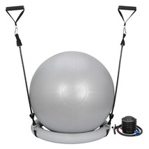 26&quot; Exercise Gym Ball Chair Yoga Fitness Pilates Ball Base Home Gym Stability - £33.61 GBP