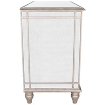 Rectangle Mirrored Three Drawer Console Storage Chest - $33,597.64 MXN