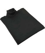 Men PRINCELY Turtle neck Sweater Turkey Soft Merinos Wool 1011-80 Charcoal - $1,316.59 MXN