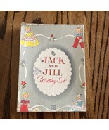 Vintage 1940s Jack and Jill Children&#39;s Stationery Writing Set Circus Theme - €16,88 EUR