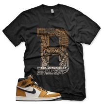 Black &quot;b&quot; blessed T Shirt J1 1 Rookie of the Year ROTY Wheat Golden Harvest - £21.25 GBP