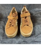 Nine West Womens Buckleup 2882 Brown Suede Shoes Zipper &amp; Lace Up Size 7... - $392.40 MXN