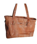 Jessica Simpson Orange Tote Bag Faux Leather Y2K Pockets Divided Broken ... - £28.41 GBP