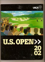 2002 US Open Golf program Tiger Woods Bethpage State Pk - £34.61 GBP