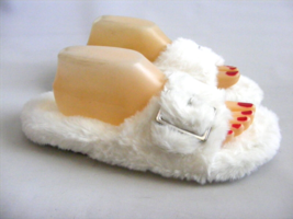 Dream Pairs Women 11 M White Slip On Slides Slippers House Shoes Sandals - $17.63