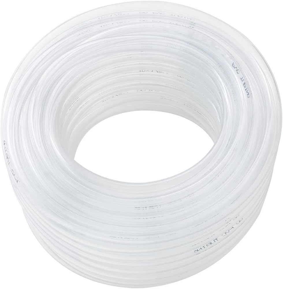 Clear Vinyl Tubing, Low Pressure Flexible Pvc Tubing, Heavy Duty Uv Chem... - $30.93
