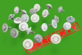 mercedes fender frame hardware bolts screws 10mm set of 23 pcs - $30.00