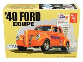 Skill 2 Model Kit 1940 Ford Coupe 3 in 1 Kit 1/25 Scale Model by AMT - £38.55 GBP
