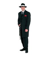 Tabi&#39;s Characters Men&#39;s Deluxe Gangster Zoot Suit Theater Quality Costume, Blue, - £210.87 GBP