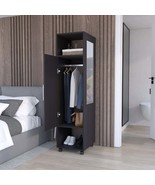63&quot; Wardrobe Armoire w/ Mirror &amp; Shelves - $5,044.47 MXN