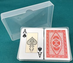 Discounted NEW DA VINCI Ruote 100% Plastic Playing Cards, Poker Size Jum... - $7.99