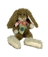 The Boyds Collection Plush Bunny Stuffed Rabbit Pink Ribbon - $332.15 MXN