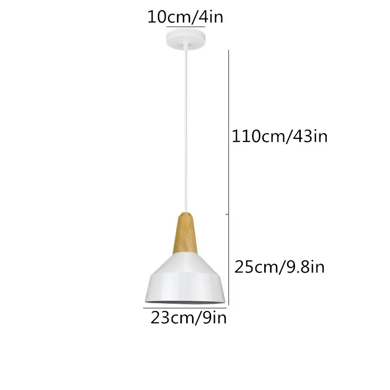 aron  Art Suspension Luminaire Colored LED Painting Steel Lustre Hanging Lamps H - $236.79