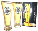 2 Warsteiner Fresh Warstein German Beer Glasses &amp; Warsteiner Model Truck - £15.94 GBP