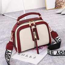 Fashion Hit Color Shoulder Bags for Women Female PU Leather Crossbody Messenger  - £21.41 GBP