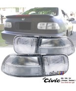 NEW Clear White Rear Tail Light Lamp For Honda Civic 4 Door SR EG EG9 19... - $4,069.31 MXN