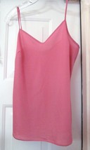 TALBOTS Cami Top Pullover 100% POLYESTER LIGHTWEIGHT PULLOVER SALMON -SZ X - £14.63 GBP
