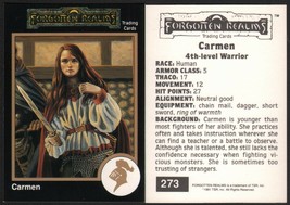 1991 TSR AD&amp;D Gold Border RPG Fantasy Art Card #273 ~ Forgotten Realms W... - $6.92