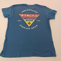 Columbia PFG RN#117508 Men's Teal Cotton Short Sleeve Graphic T-Shirt Size Large image 12