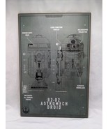 Star Wars R2-D2 Astromech Droid Wooden Poster 13&quot; X 19&quot; - $20.05