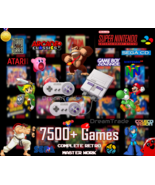 Super Nintendo Classic 7,500 Game Retrogaming System - SNES - 25+ Consoles - $209.00
